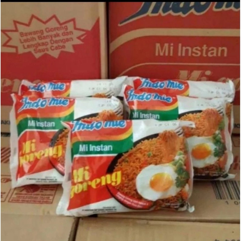 

Indomie goreng dapat 5pcs