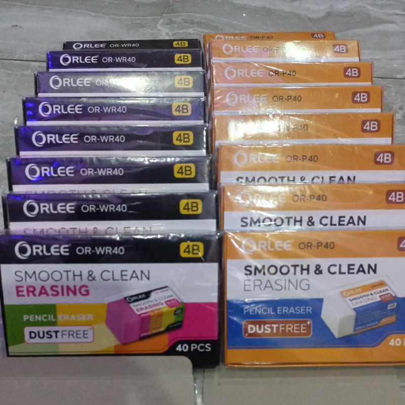 

Penghapus setip pensil orlee original 40pcs