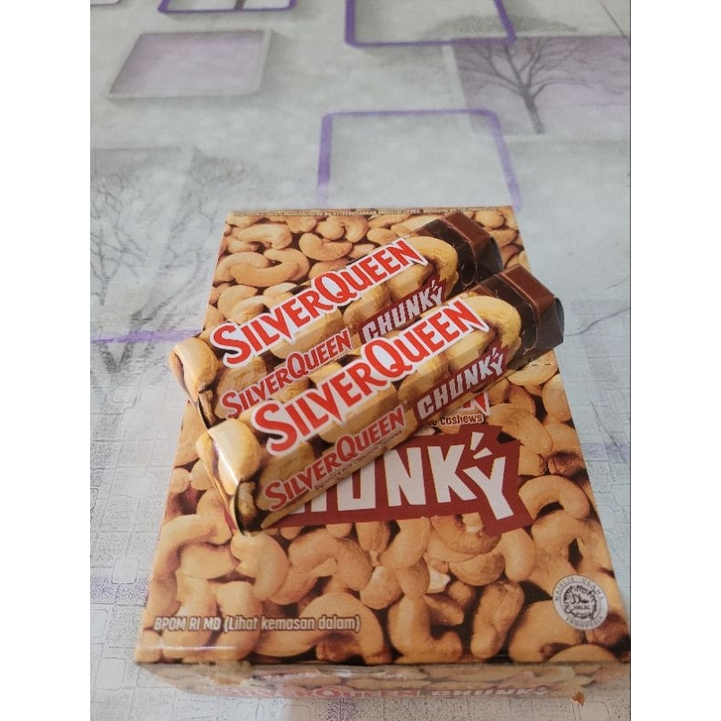 

silverquuen chunky bar mini 45gr isi 3