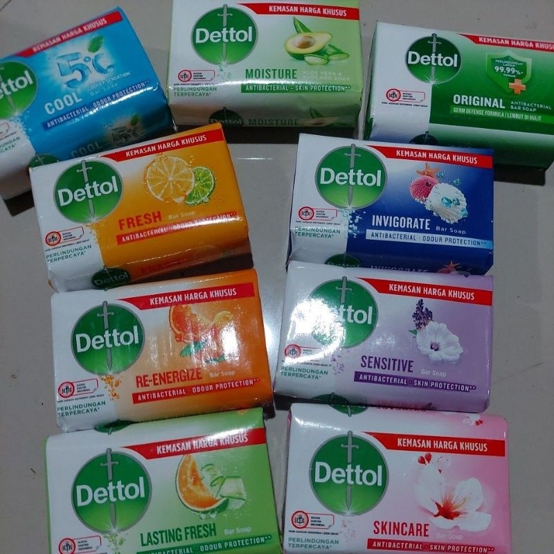 DETTOL SABUN BATANG 100GR DETTOL SOAP