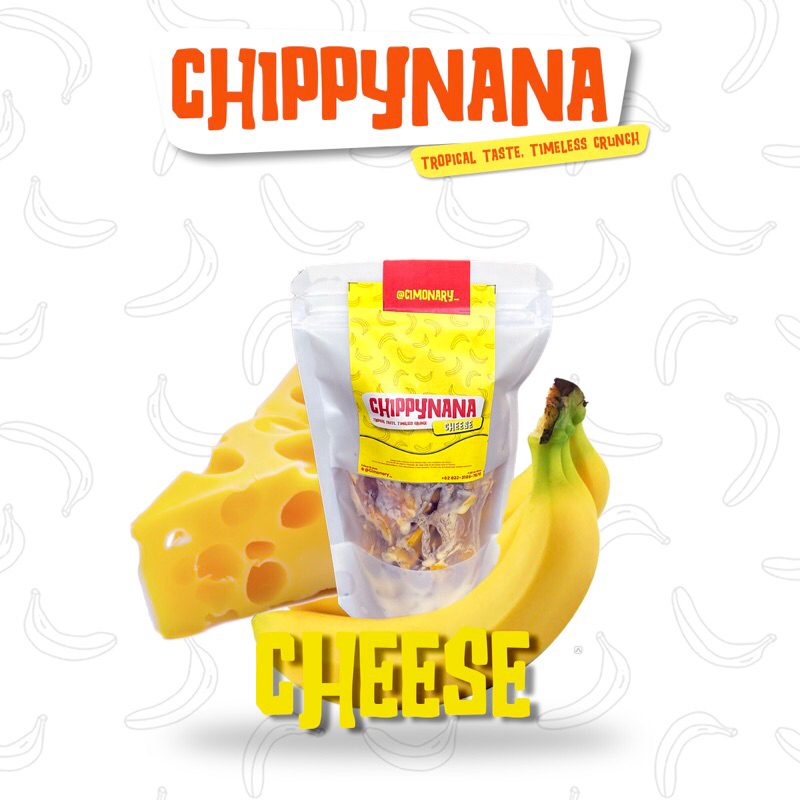 

CHIPPYNANA - Bananachips lumer rasa CHESSE 50gr
