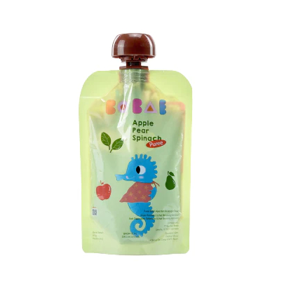 BOBAE APPLE PEAR SPNCH PUREE 80GR