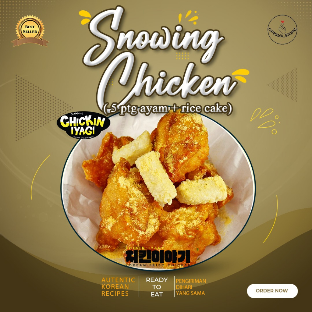 

Chickin Iyagi - Snowing Chicken 5 Potongan Siap Saji Halal