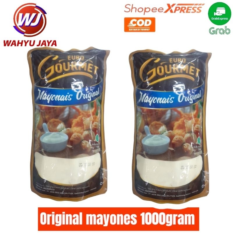 

euro gourmet original mayonaise 1000 gram