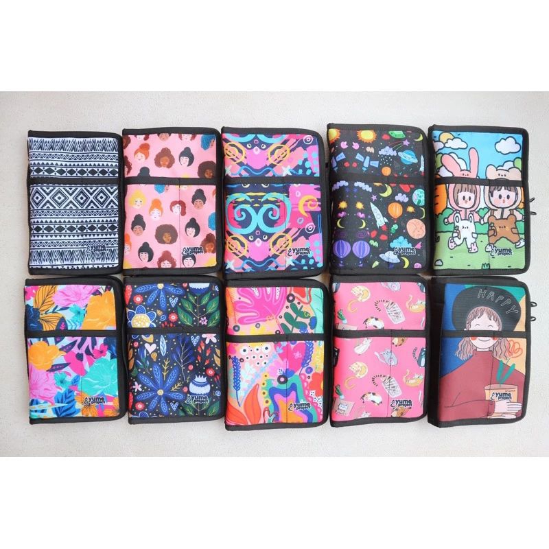 YUMEPROJECT Vol.9 Binder Buku Kas A6 Dompet Disiplin Keuangan Bulanan Harian Original Yumeproject
