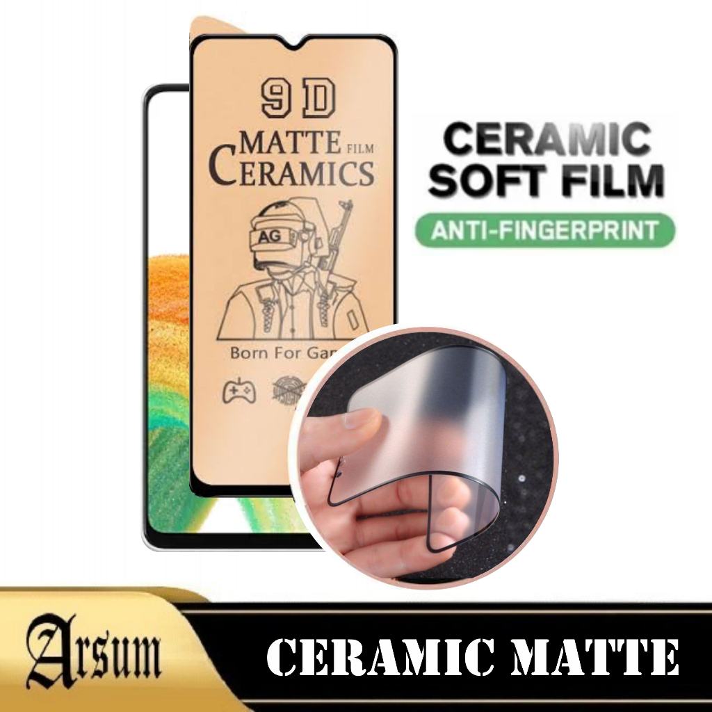 Anti Gores Layar Ceramic Matte Realme 5 2019 Realme 5s 2019 Realme 5i 2020 Matte Anti Pecah Fleksibe