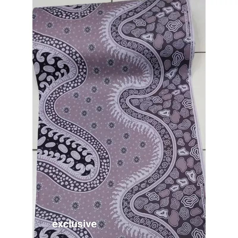KAIN BATIK COTTON HALUS EXCLUSIVE METERAN / BAHAN BATIK KATUN HALUS EXCLUSIVE METERAN / KAIN BATIK C