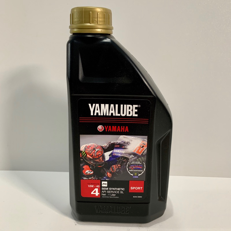 Oli Yamalube Sport 1000 ml SAE 10W-40 Hitam