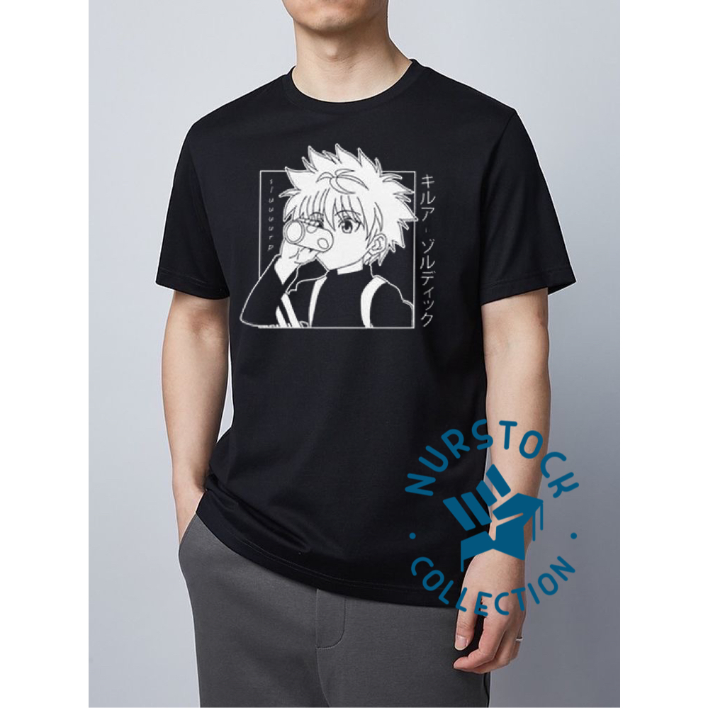 TSHIRT KAOS KILLUA - KAOS ANIME KILLUA - TSHIRT ANIME HUNTER X HUNTER