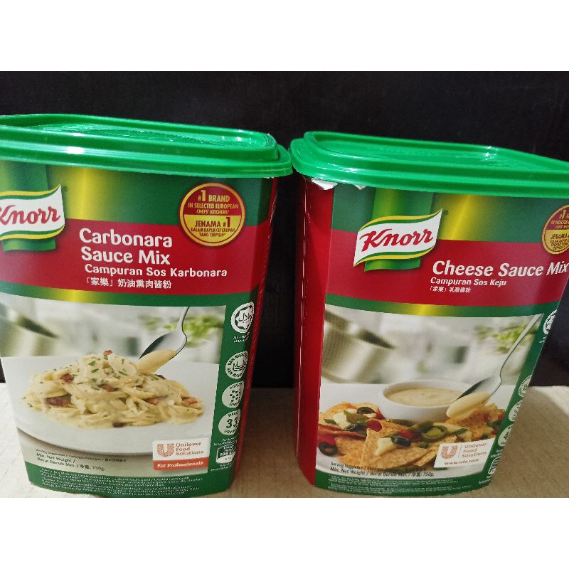 

KNORR SAUCE MIX 750 GRAM