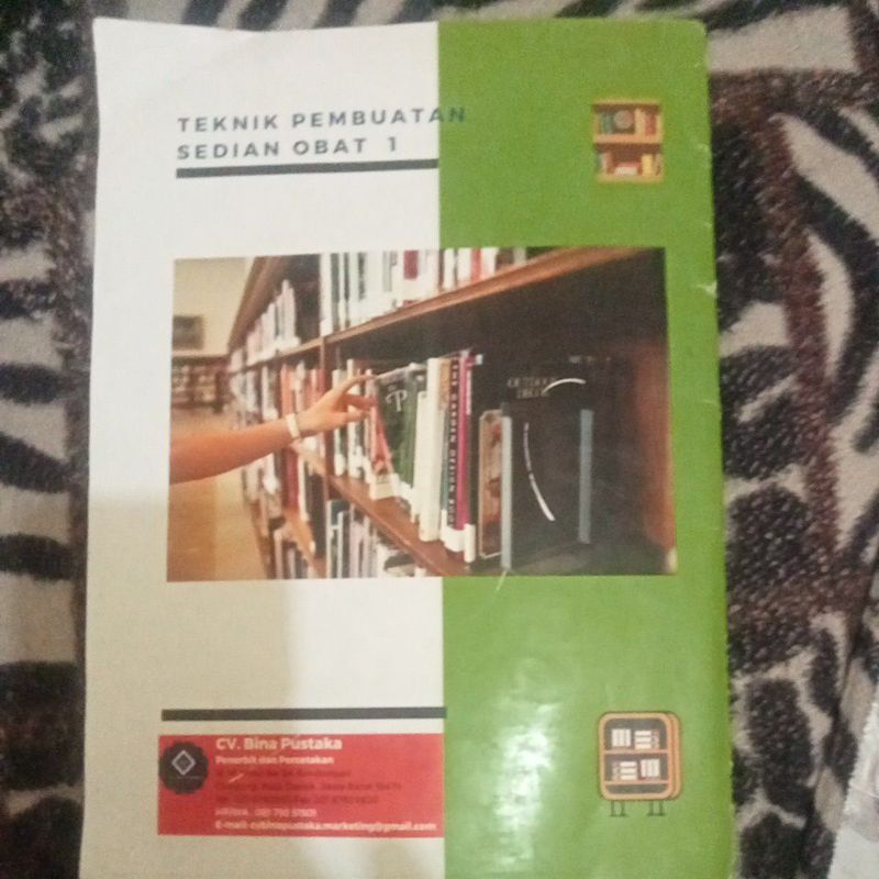 Buku LKS teknik Pembuatan sediaan obat kls XI SMK Farmasi
