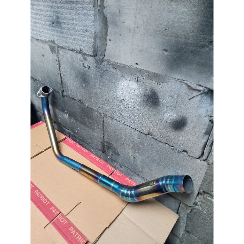 Pipa leheran knalpot Vixion new full stainless Vixion old Vixion advance