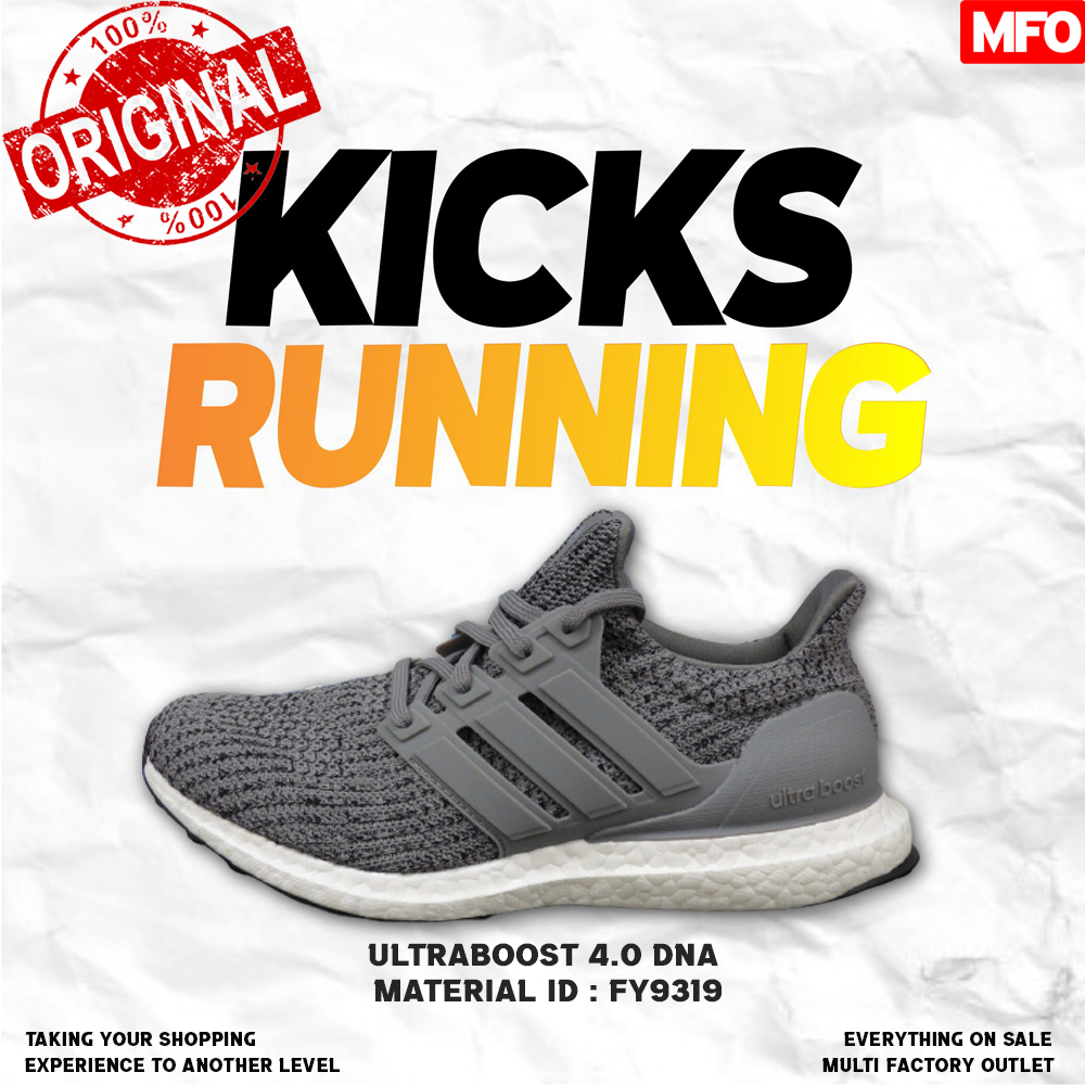 ULTRABOOST 4.0 DNA     SEPATU LARI PRIA FY9319