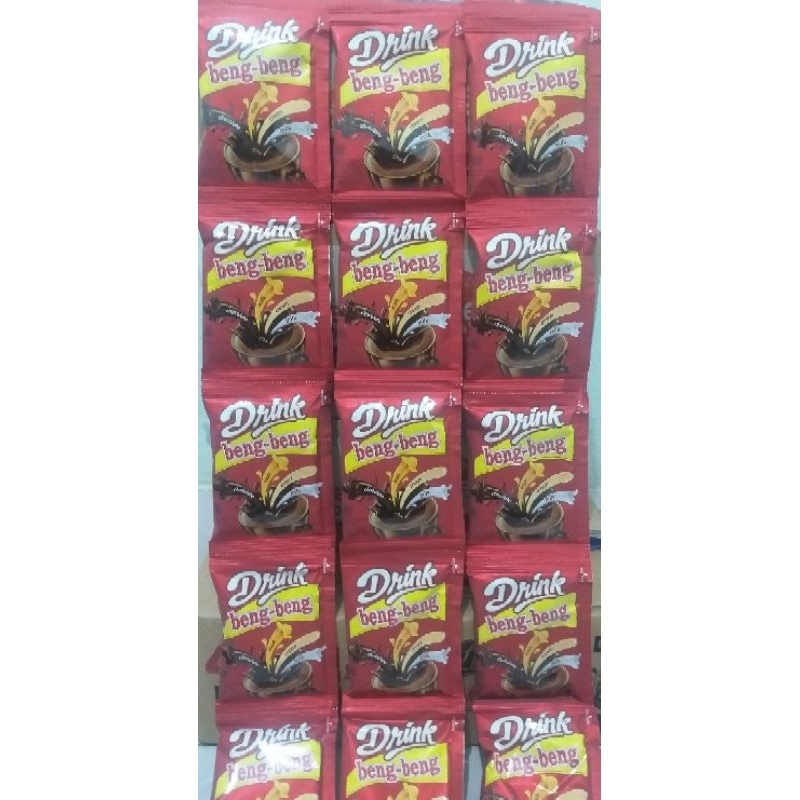 

Drink beng-beng coklat renceng isi 10 sachet