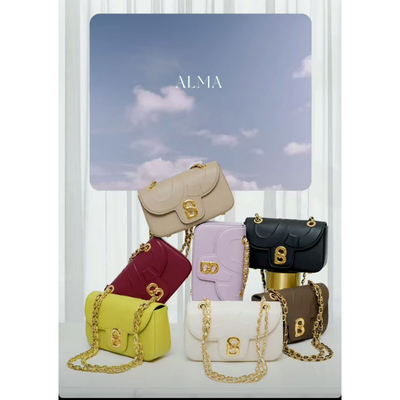 ALMA CHAIN BAG BUTTONSCARVES