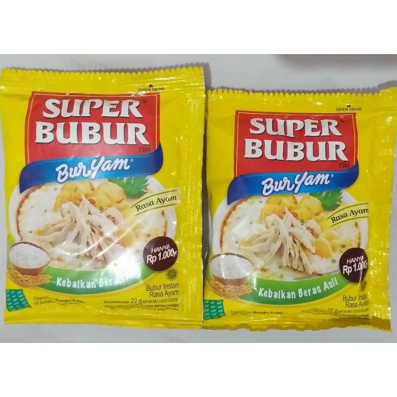 

KZ - super bubur buryam rasa ayam 22g × 5 pcs