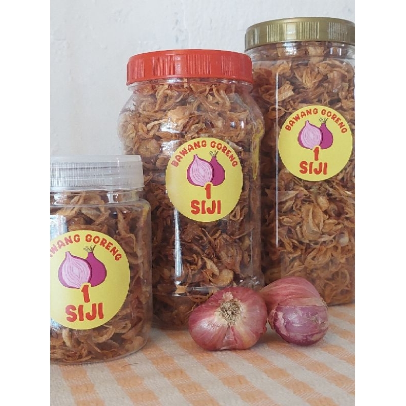 

Bawang Goreng 200gr, Murni, Hygienis, Home made