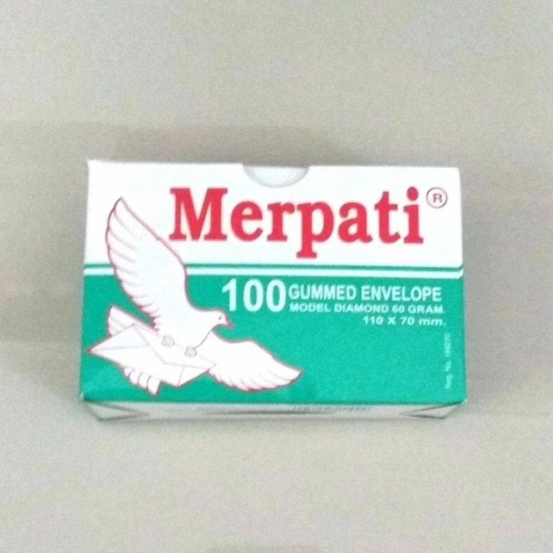 

Amplop Merpati Hijau Kecil