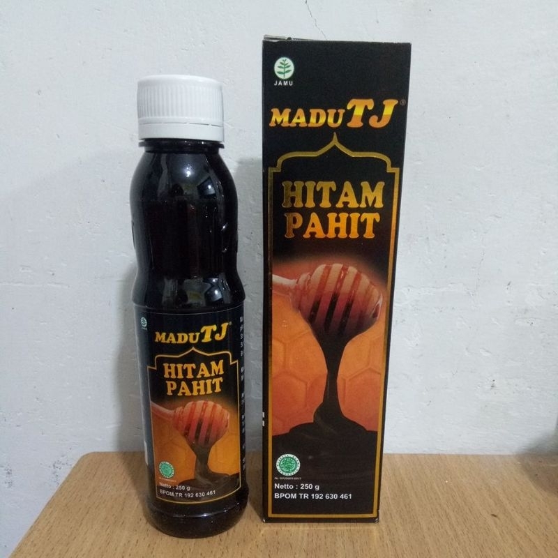 

Madu TJ Hitam Pahit 250gr