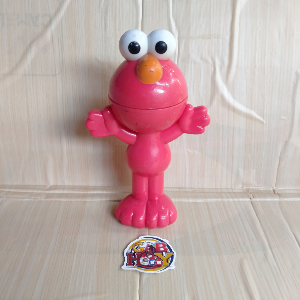 Figure Elmo Sesame Street Iggle Gabber Plastic Talking Toy 2003 MATTEL