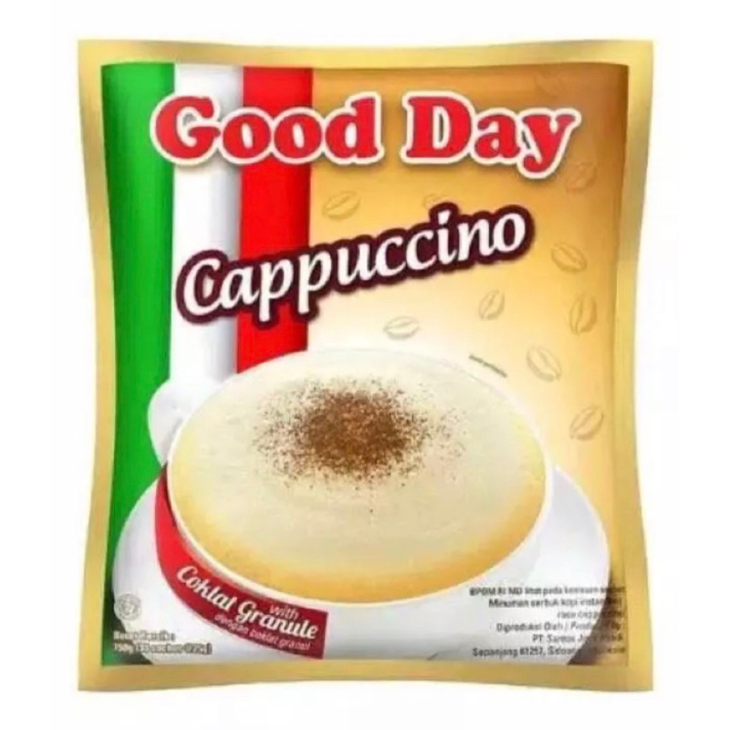 

Ecer Kopi Good Day Cappucino 25 g