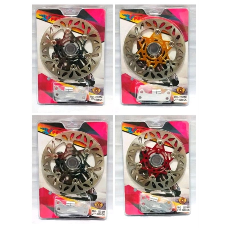 PIRINGAN CAKRAM DEPAN PSM 220MM MIO SMILE  MIO SPORTY MIO SOUL BAUT 4