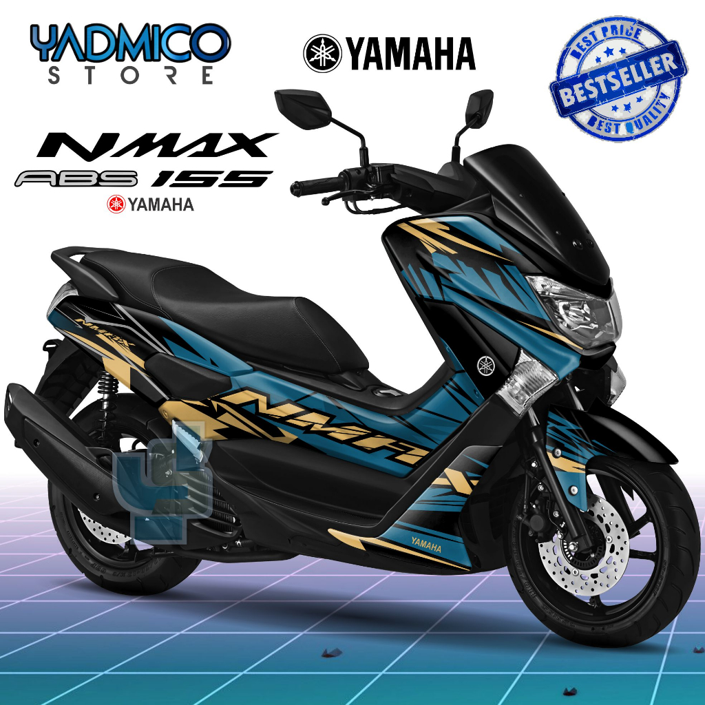 Decal Nmax Old Full Body - Stiker Motor Nmax Old Full Body - Dekal Hologram Nmax Lama Full Body - St