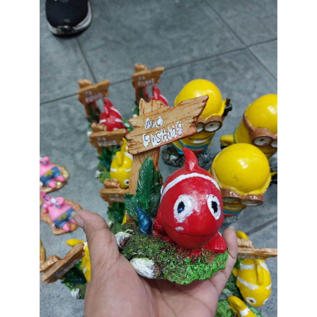 MINIATUR - Hiasan Aquarium - Ikan Nemo
