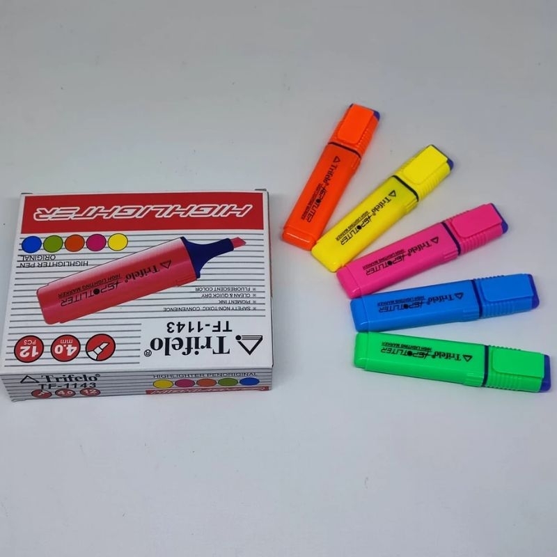 

Spidol Penanda Trifelo TF-1143 Highlighter Trifelo