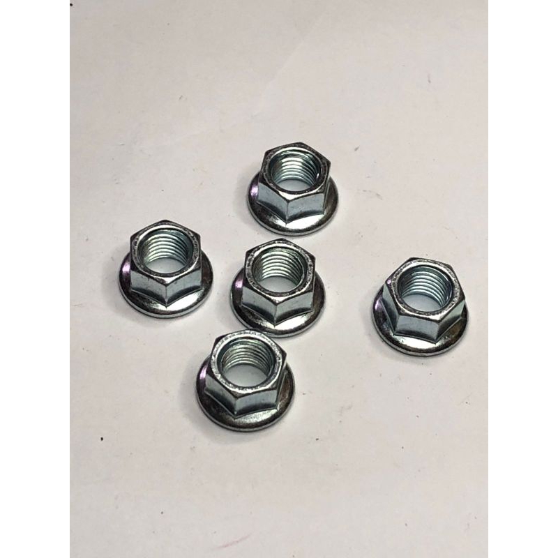 mur topi 14 kunci 14. mur baut as depan Yamaha / suzuki mur m10 topi kunci 14