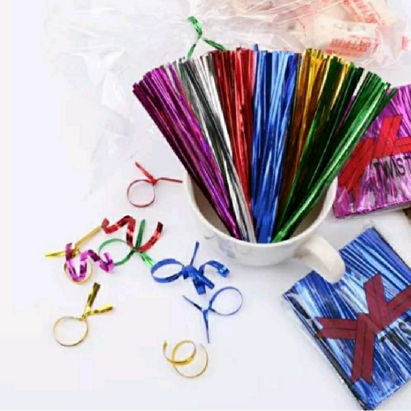 Tali Kawat ECER Kawat Souvenir / Twist Tie / Kawat Emas