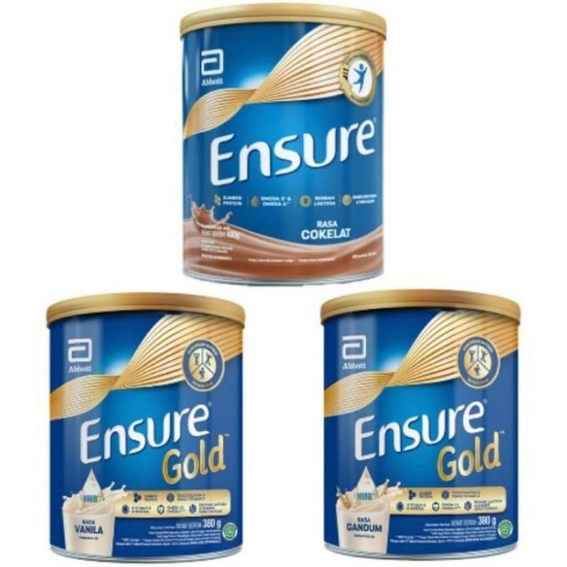 

Ensure Gold Susu Rendah Laktosa Coklat / Vanila 380 g