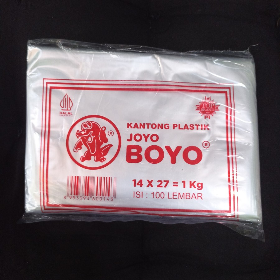 PLASTIK BENING BOYO 1 KG UKURAN 14 x 27