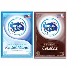 

SUSU BENDERA SACHET FRISIAN FLAG RENCENG ISI 6 PCS COKLAT PUTIH SKM