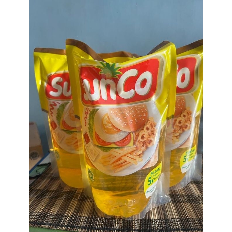 

Minyak goreng 1liter Sunco Fortune Sania