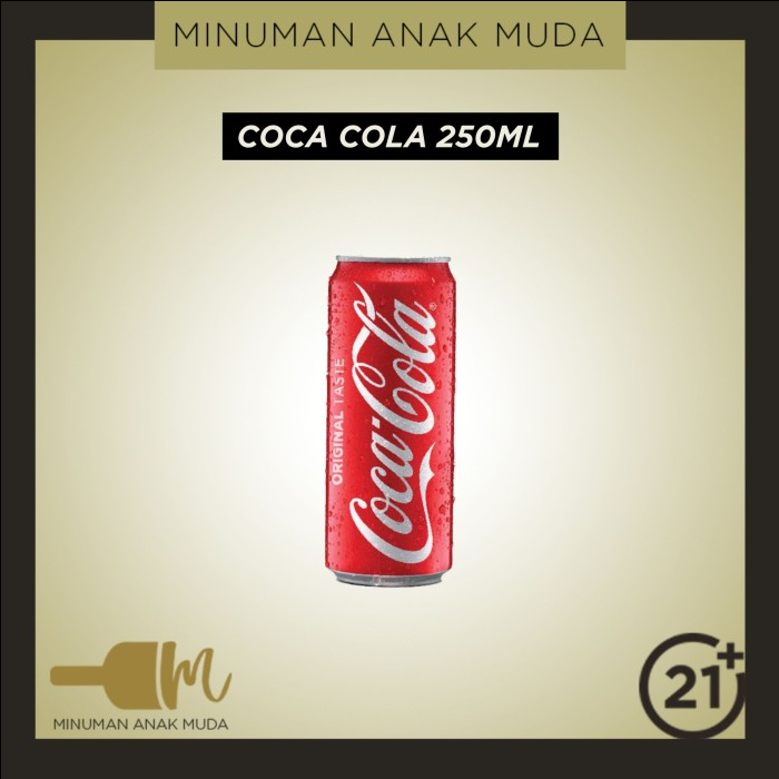 

Coca Cola Kaleng 250ml - Minuman Anak Muda