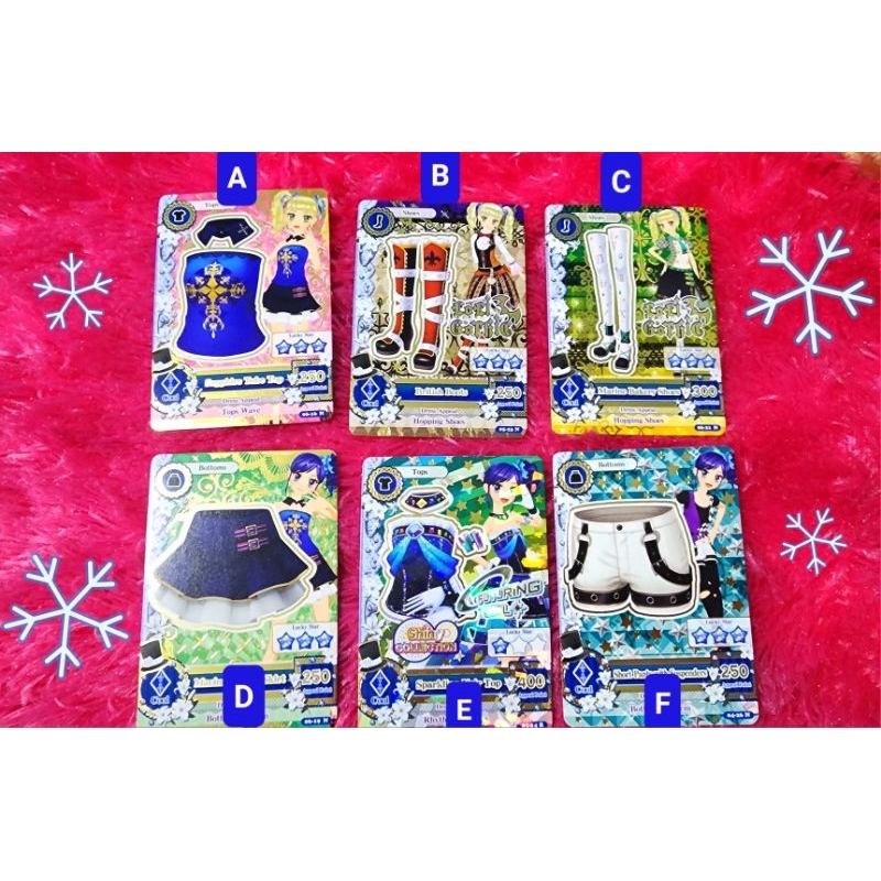 Aikatsu Card Yurika and Aoi Ori