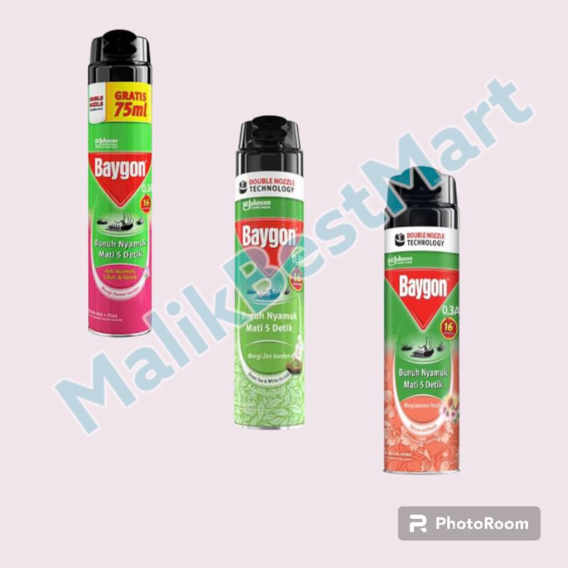 BAYGON Insektisida Spray 600 ML All Varian