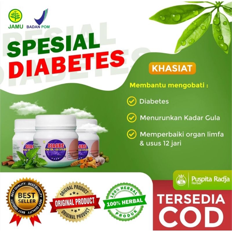 Diagre Obat Diabetes Puspita Radja Herbal