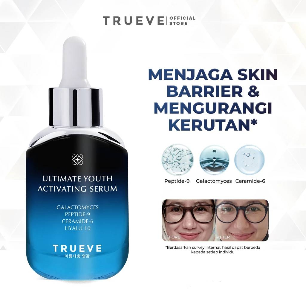 TRUEVE Ultimate Youth Activating Serum (GALACTOMYCES) - Anti Aging