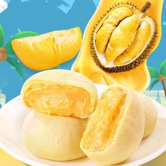 

SNACK GO / HALAL READY STOK PIA DURIAN MUSANG KING CLEVERLY SELL 1 BUNGKUS ISI 4 PCS 300 G BUAH KUE ASLI / PIA DURIAN / KUE DURIAN VIRAL