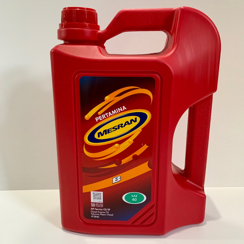 Oli Pertamina Mesran B 4000 ml / 5000 ml SAE 40