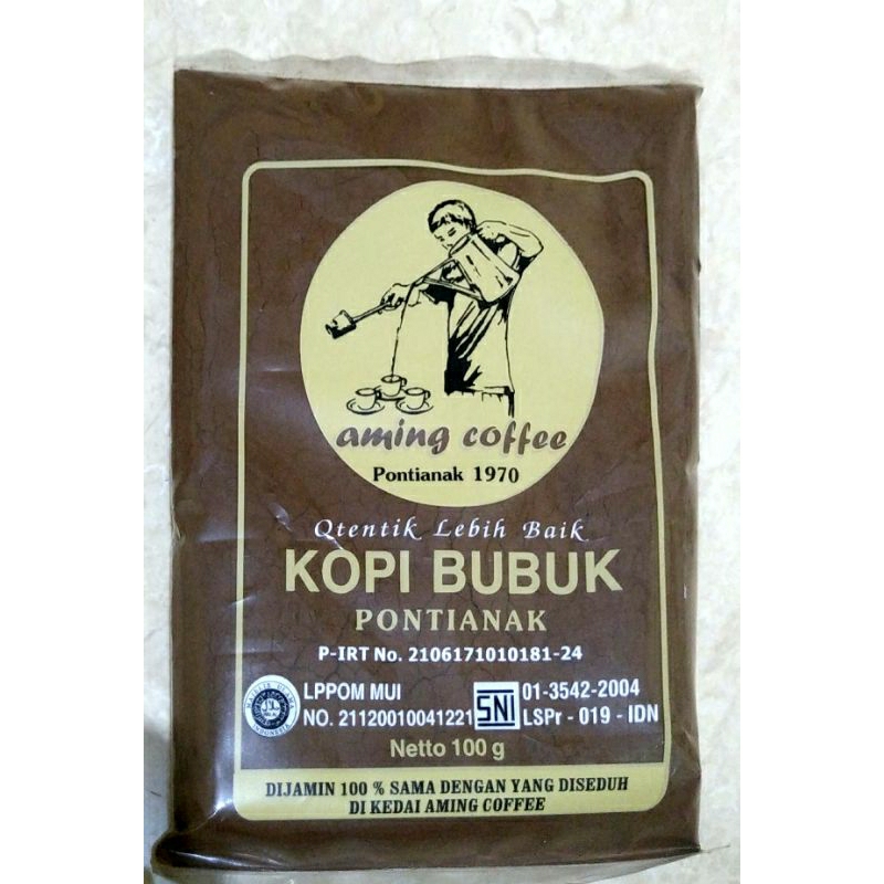 

Kopi Aming 100 gr Pontianak