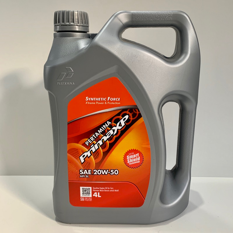 Oli Pertamina Prima XP 4000 ml SAE 20W-50