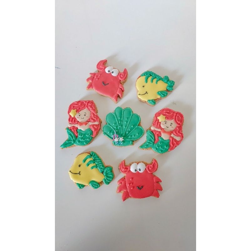 

cookies kukis karakter mermaid