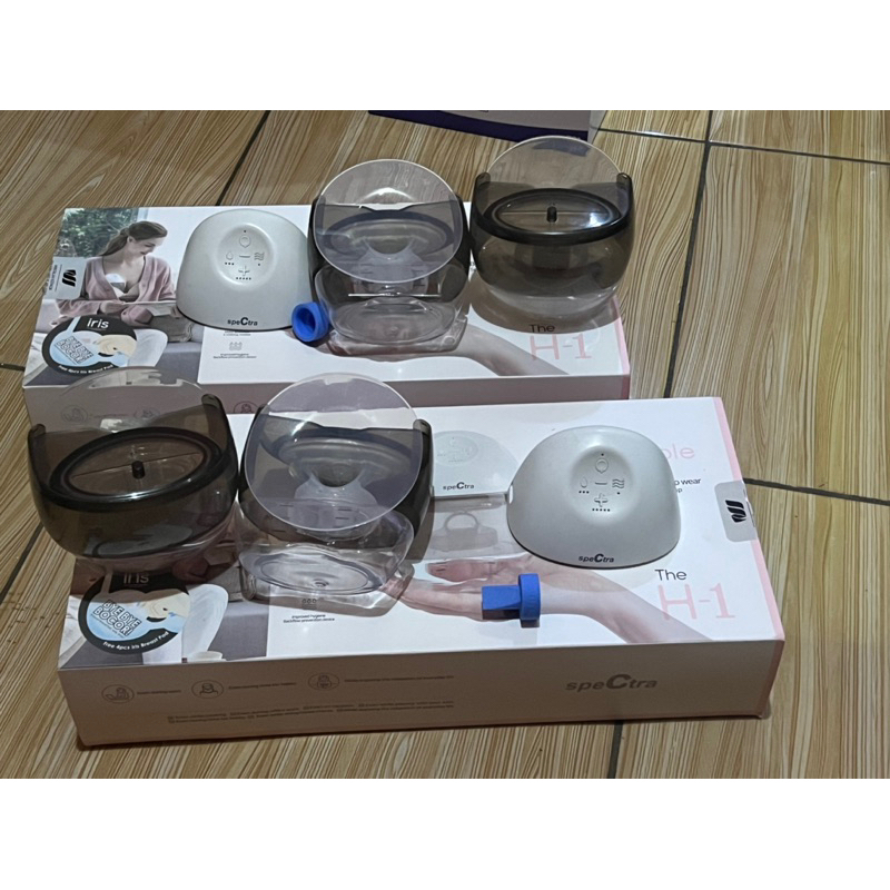 PRELOVED SPECTRA H1 PREMIUM WEARABLE ELECTRIC BREAST PUMP HANDSFREE