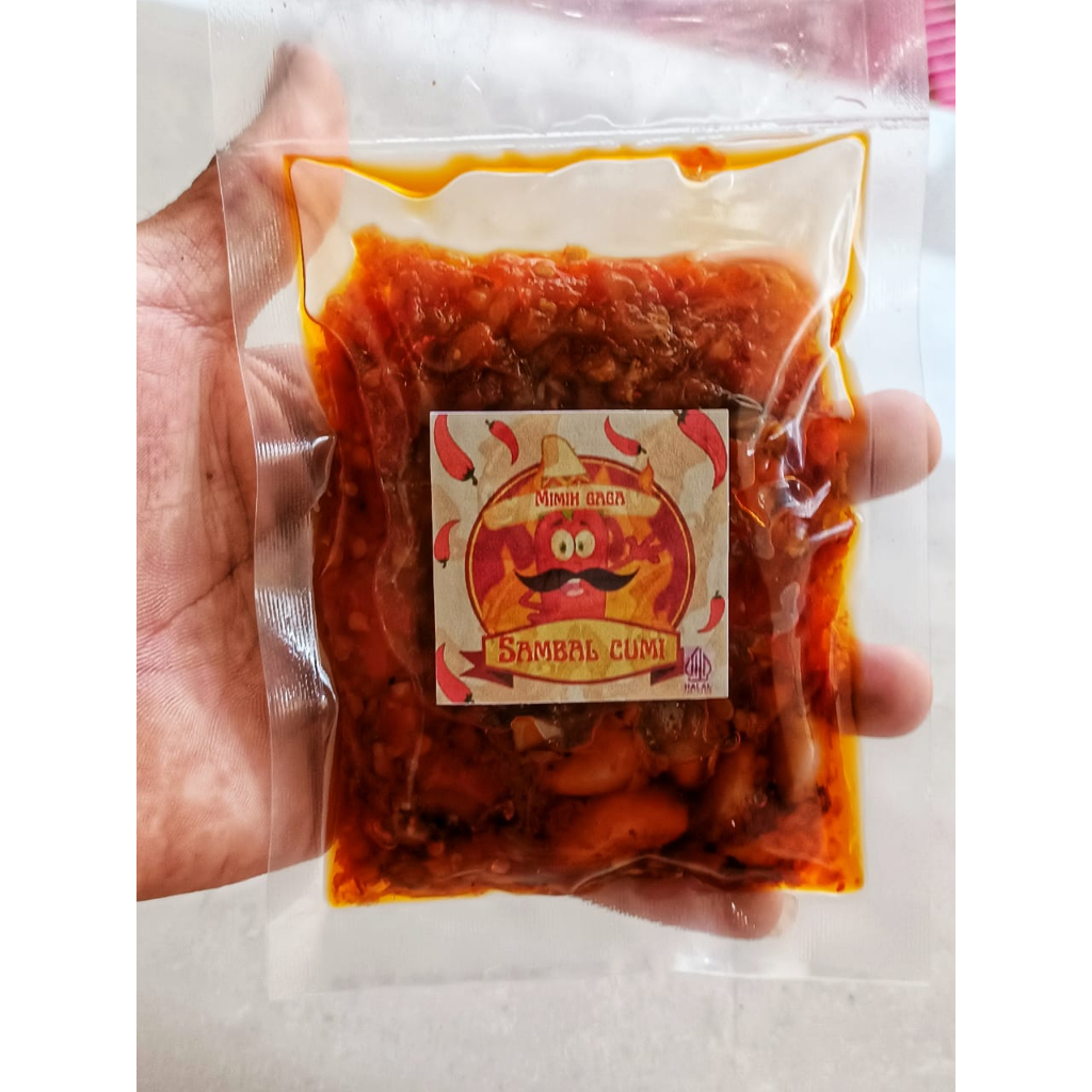 

Sambal Cumi Sambel Utuh Baby Cumi Mimih Gaga