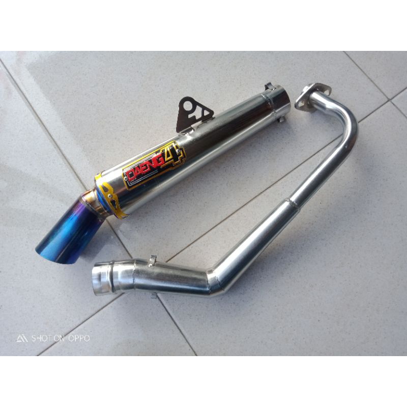Knalpot Daeng4 All Matic Series, beat, Scoopy, Vario, Mio