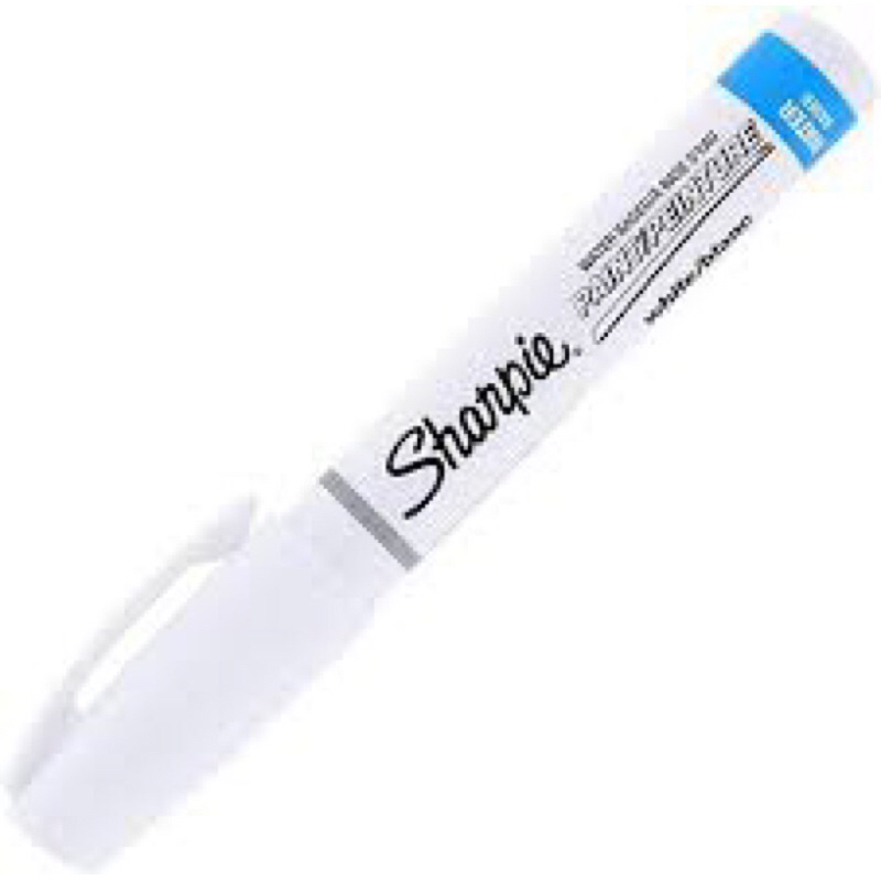 

SHARPIE WATERBASED MEDIUM/ SPIDOL PUTIH/ MARKER