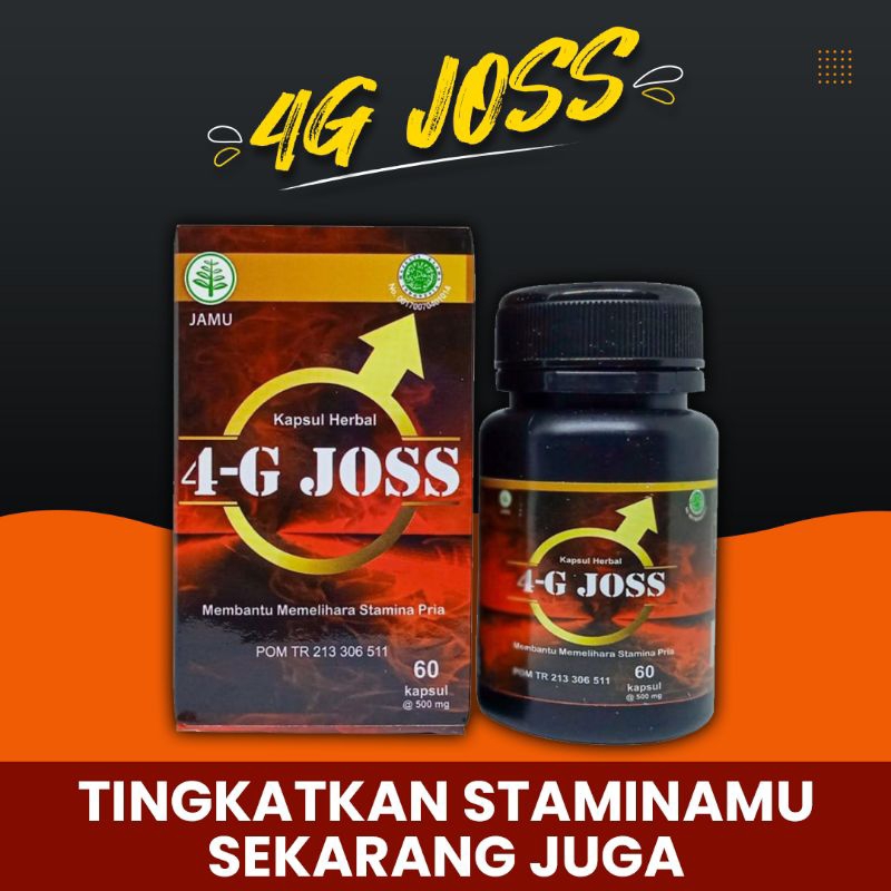 4 G JOSS HERBAL KAPSUL STAMINA PRIA